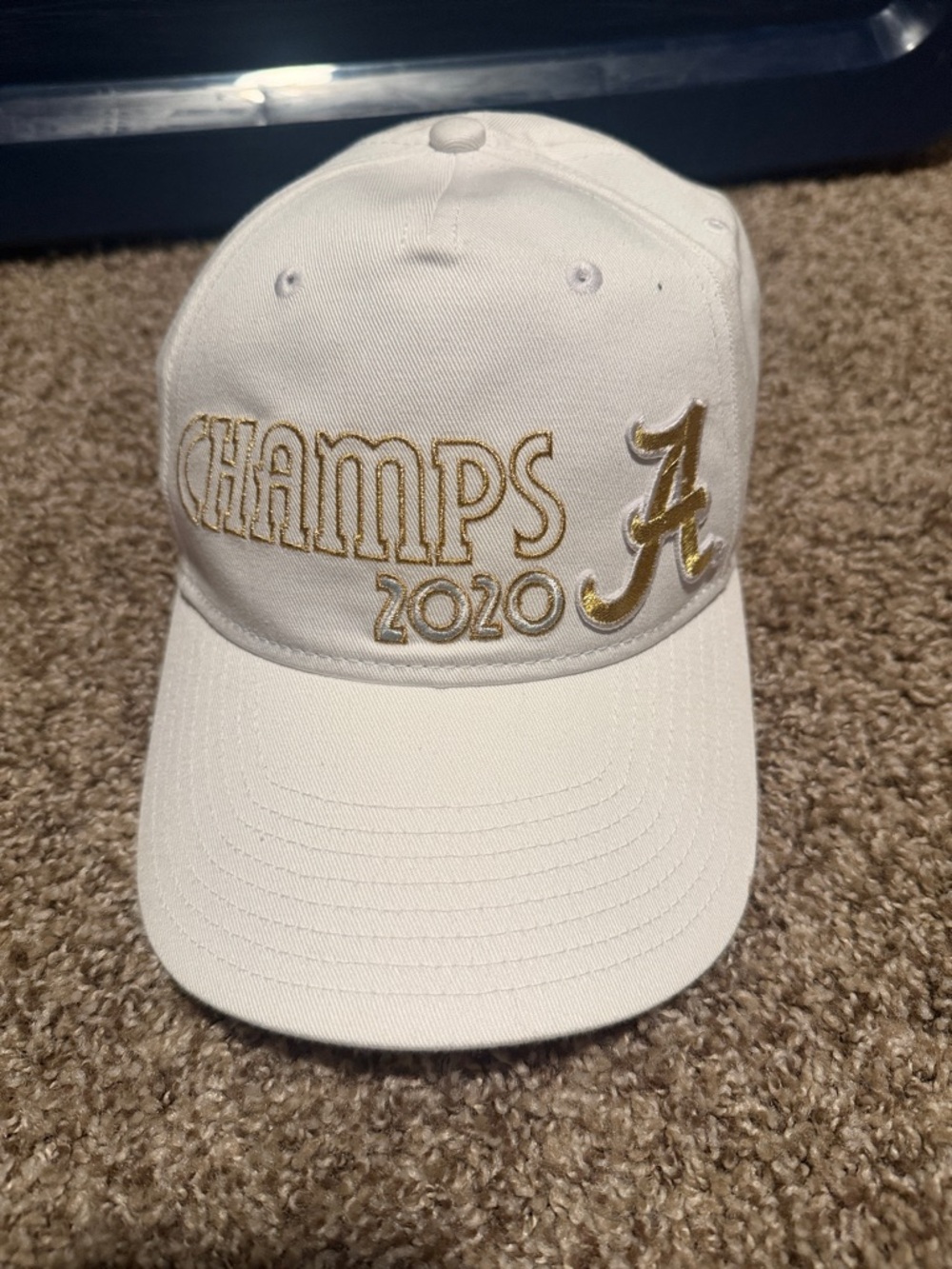 Alabama Crimson Tide 2020 Champs hat - like new!